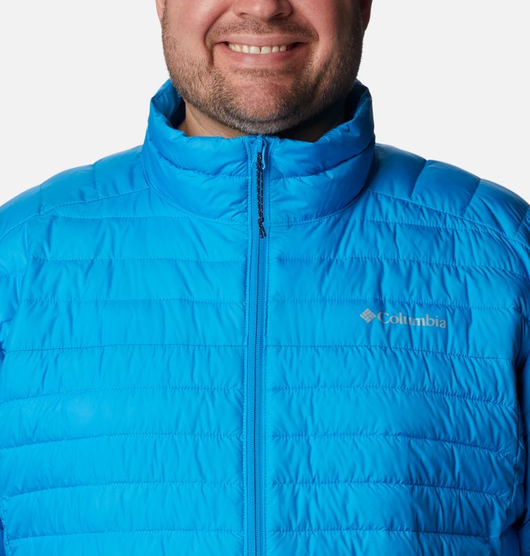 Thumbnail: Men's Silver Falls Packable Insulated Jacket - Extended size, Color: Compass Blue, image 4