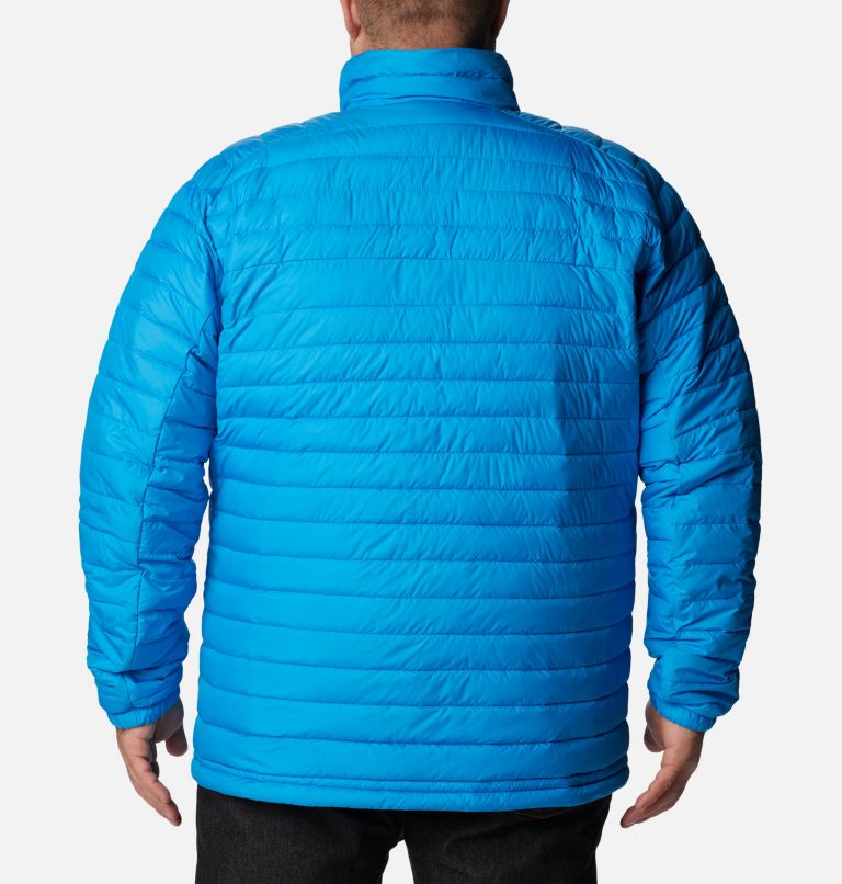 Thumbnail: Men's Silver Falls Packable Insulated Jacket - Extended size, Color: Compass Blue, image 2