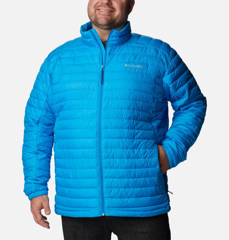 Men's Silver Falls Packable Insulated Jacket - Extended size, Color: Compass Blue, image 1