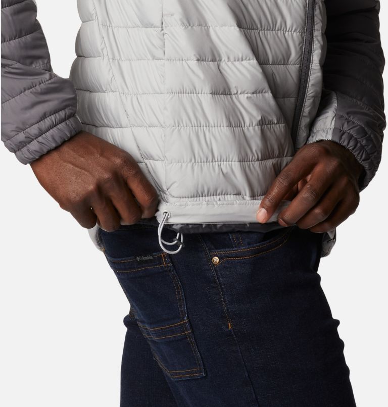 Thumbnail: Men's Silver Falls Insulated Jacket, Color: Columbia Grey, City Grey, image 6