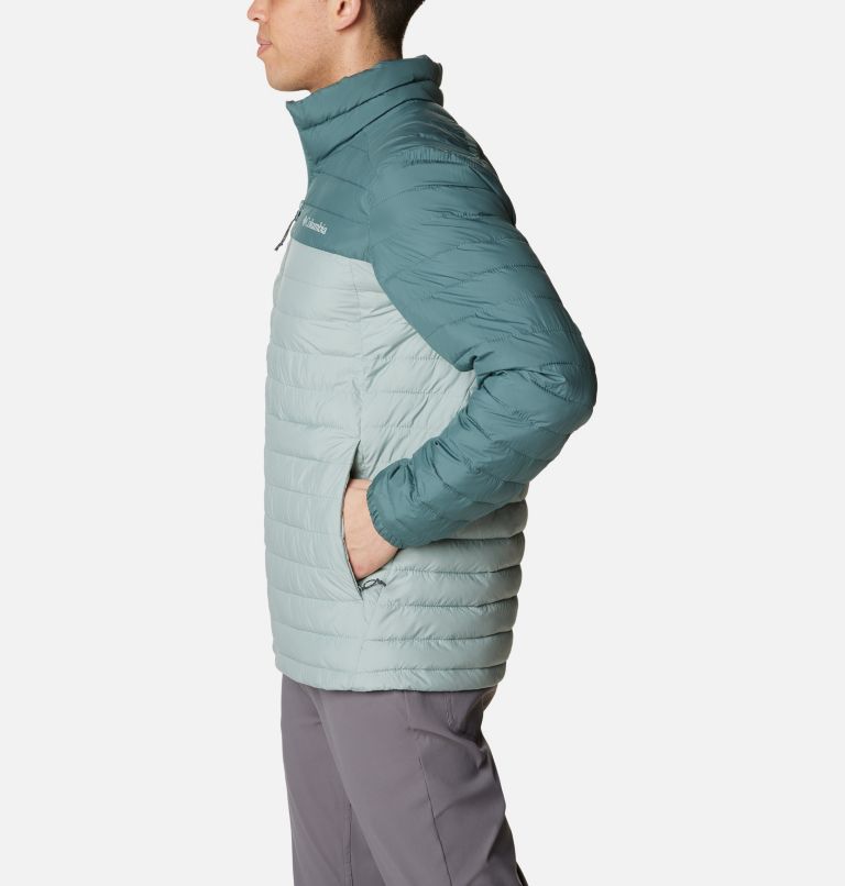 Silver Falls Jacket | 350 | XL, Color: Niagara, Metal, image 3
