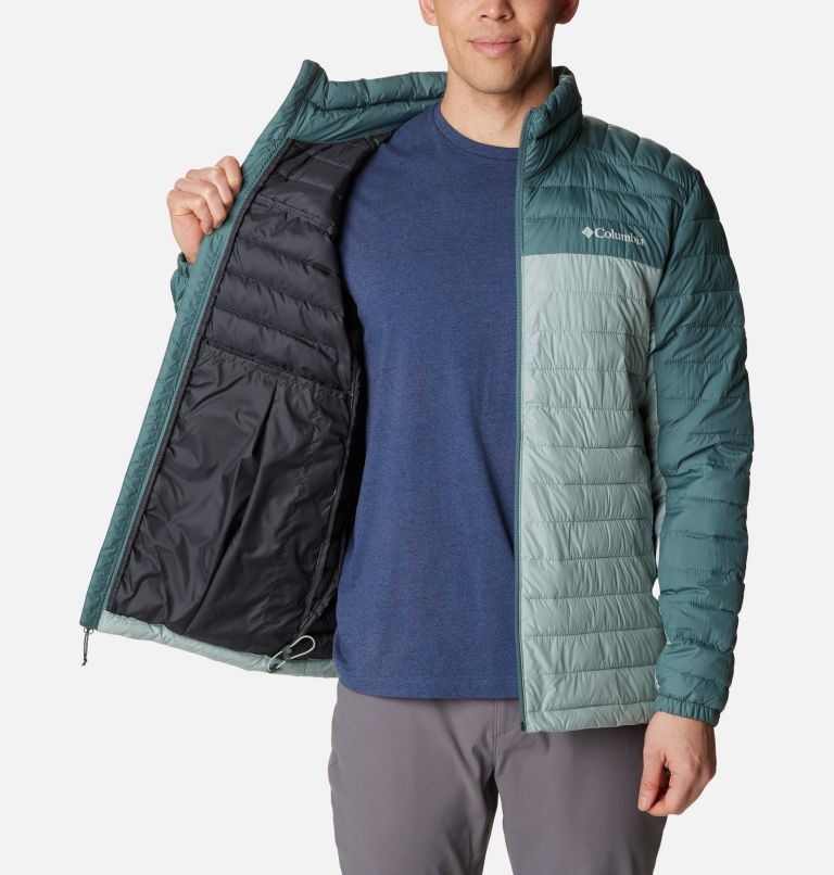 Silver Falls Jacket | 350 | XL, Color: Niagara, Metal, image 5