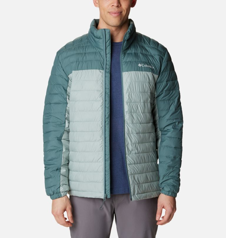 Silver Falls Jacket | 350 | XL, Color: Niagara, Metal, image 8