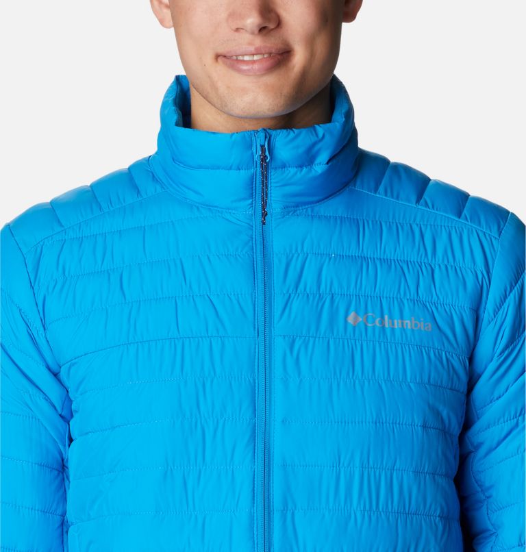 Men's Silver Falls Insulated Jacket, Color: Compass Blue, image 4