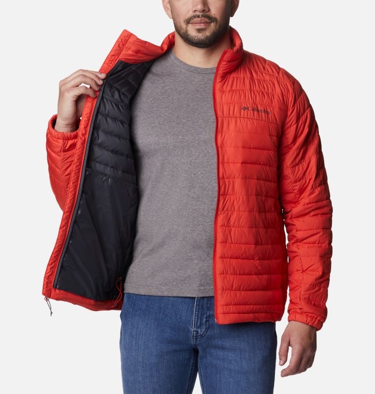 Mens columbia jacket discount with silver lining