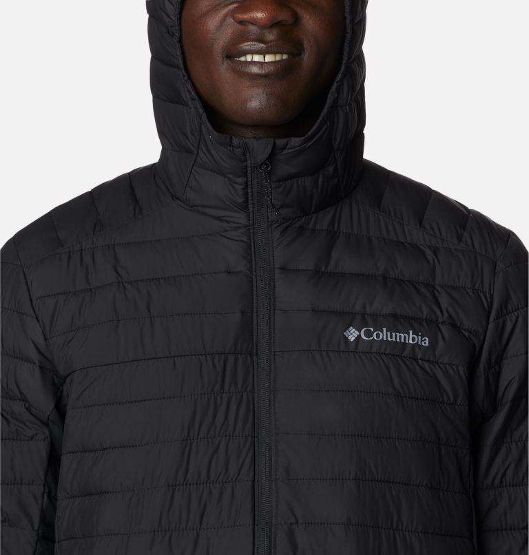Men's Silver Falls Hooded Jacket, Color: Black, image 4