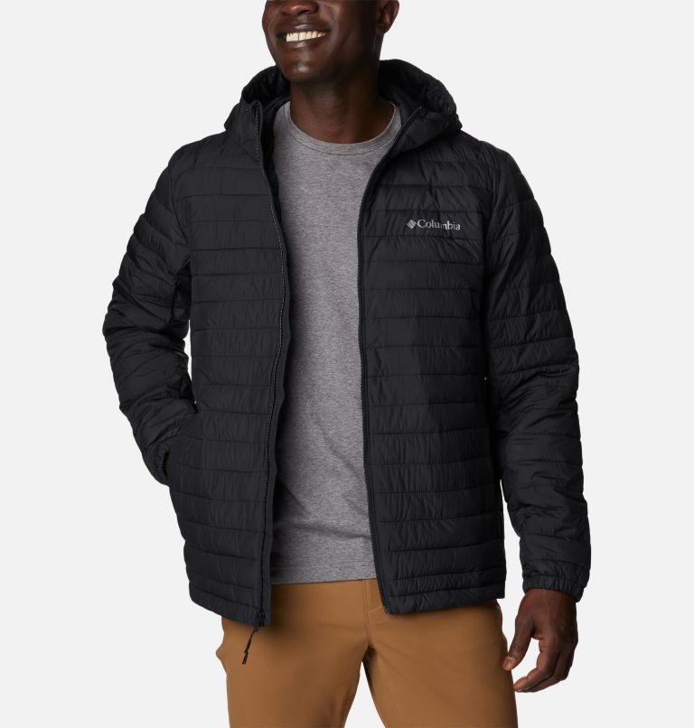 Men's Silver Falls Hooded Jacket, Color: Black, image 8
