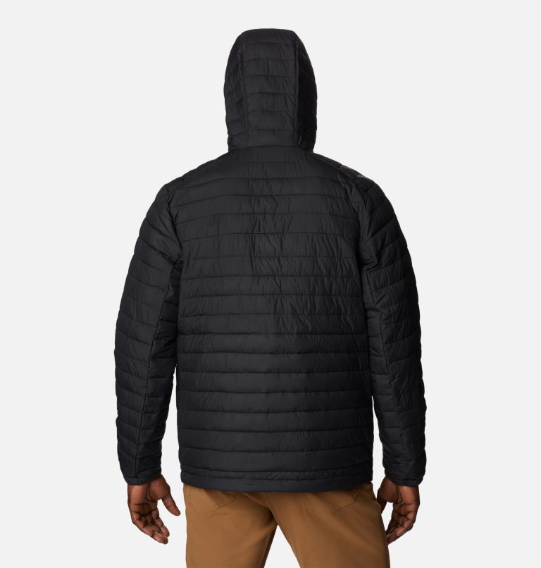 Men's Silver Falls Hooded Jacket, Color: Black, image 2
