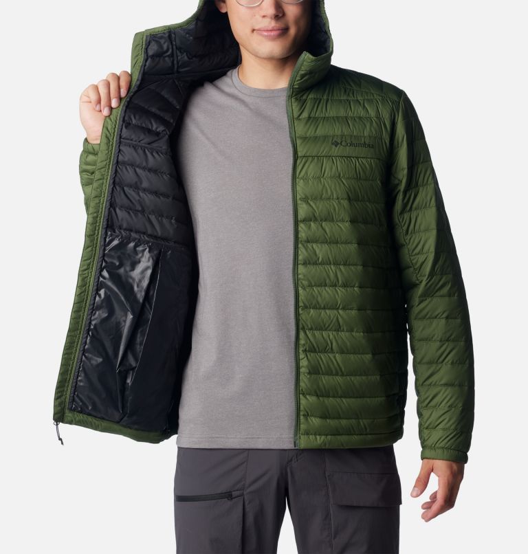 Men's Silver Falls Hooded Jacket, Color: Canteen, image 5