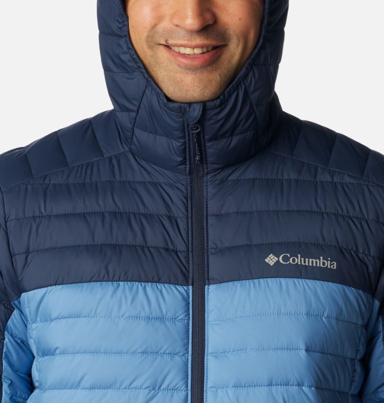 Men's Silver Falls Hooded Jacket, Color: Skyler, Collegiate Navy, image 4