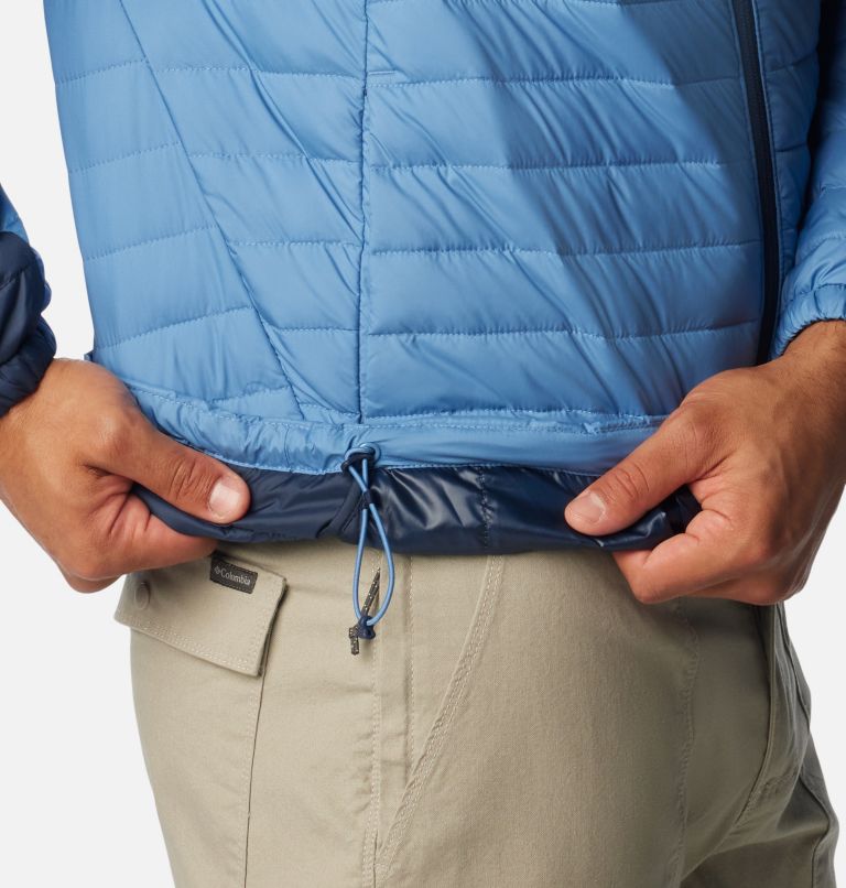 Men's Silver Falls Hooded Jacket, Color: Skyler, Collegiate Navy, image 6