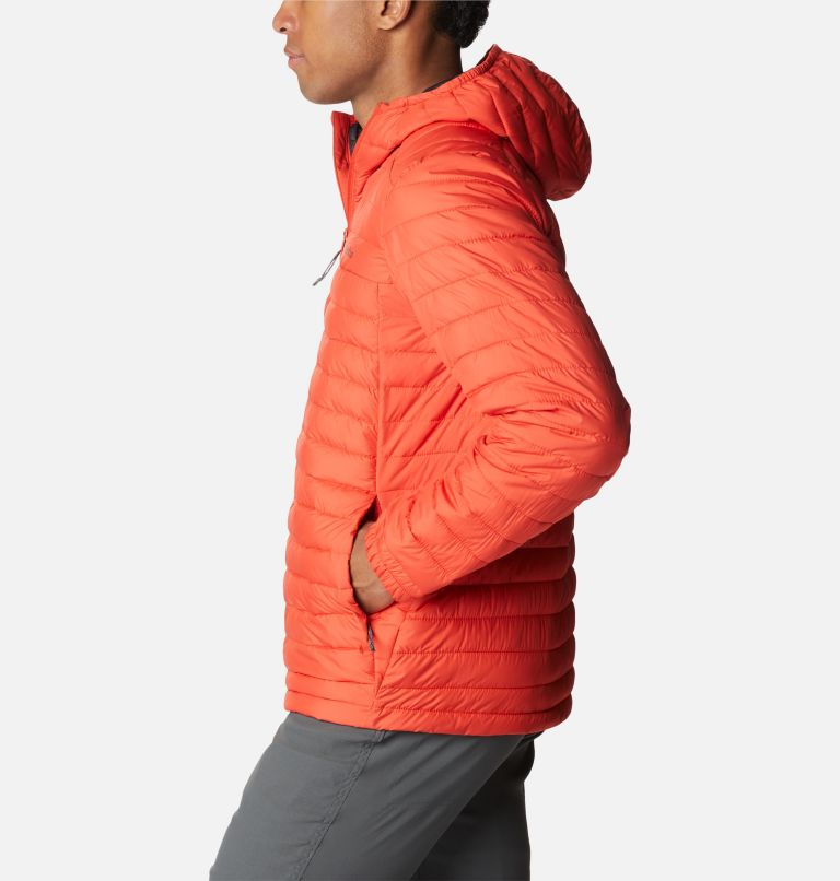 Thumbnail: Men's Silver Falls Hooded Jacket, Color: Spicy, image 3