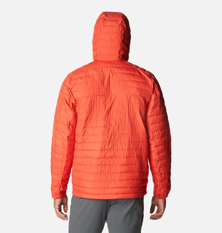 Men's Silver Falls Hooded Jacket, Color: Spicy, image 2