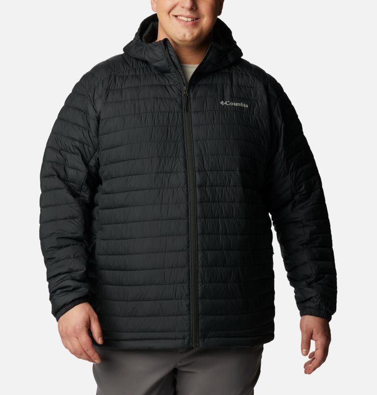 Men's Silver Falls Hooded Insulated Jacket - Extended size, Color: Black, image 1