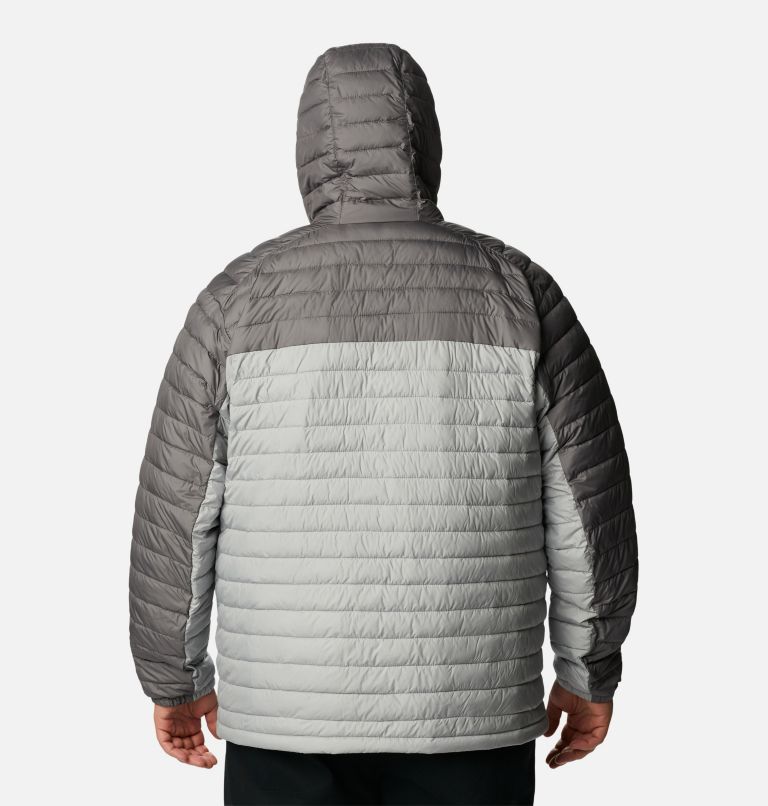 Thumbnail: Men's Silver Falls Hooded Insulated Jacket - Extended size, Color: Columbia Grey, City Grey, image 2