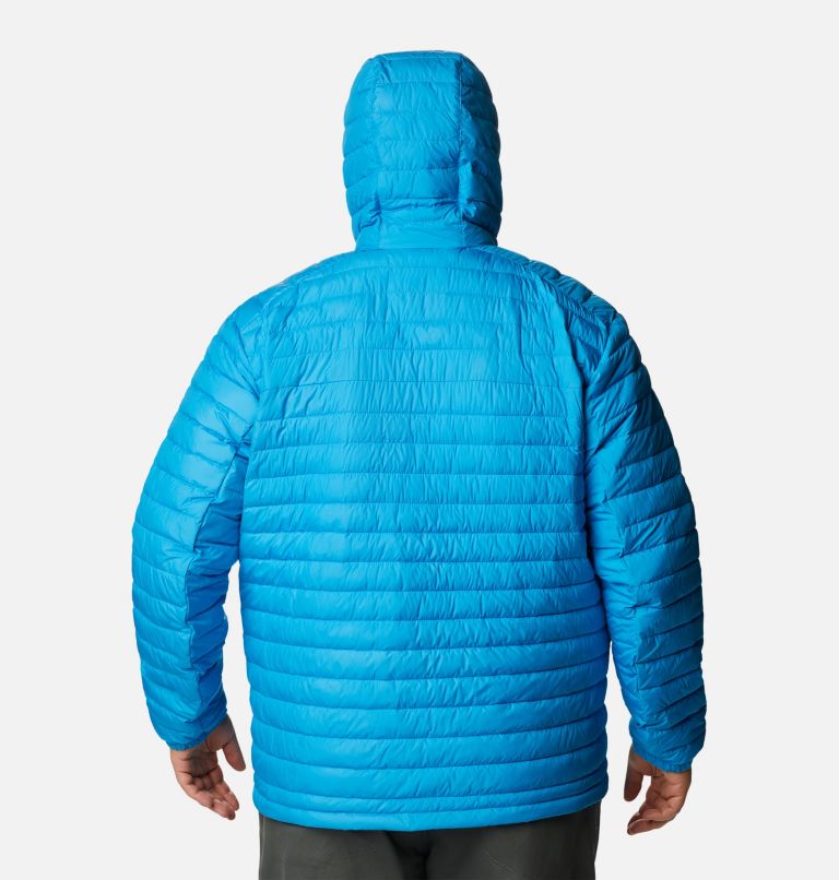 Thumbnail: Men's Silver Falls Hooded Insulated Jacket - Extended size, Color: Compass Blue, image 2