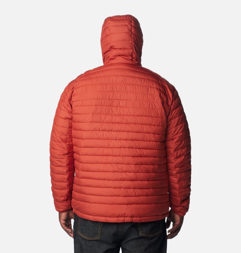 Men's Silver Falls Hooded Insulated Jacket - Extended size, Color: Warp Red, image 2