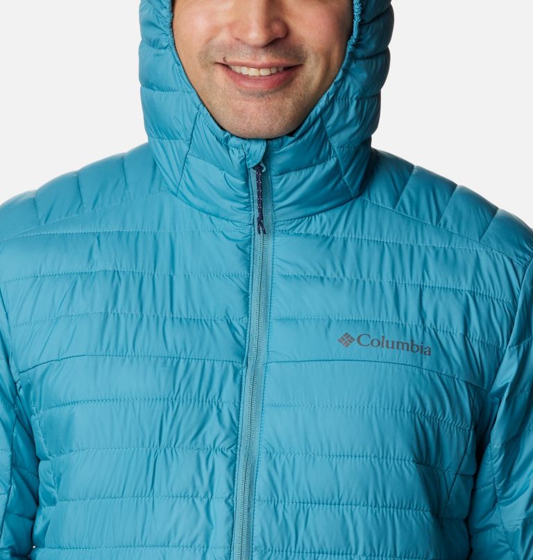 Men's Silver Falls Hooded Insulated Jacket, Color: Shasta, image 4
