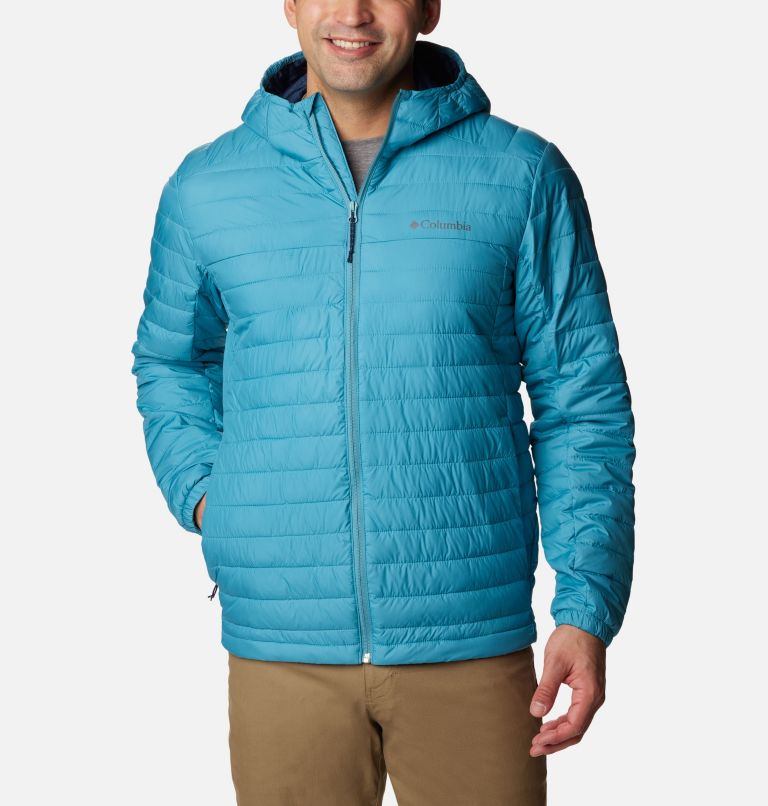 Men's Silver Falls Hooded Insulated Jacket, Color: Shasta, image 1