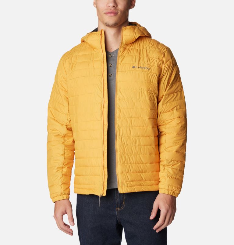 Thumbnail: Men's Silver Falls Hooded Insulated Jacket, Color: Raw Honey, image 8