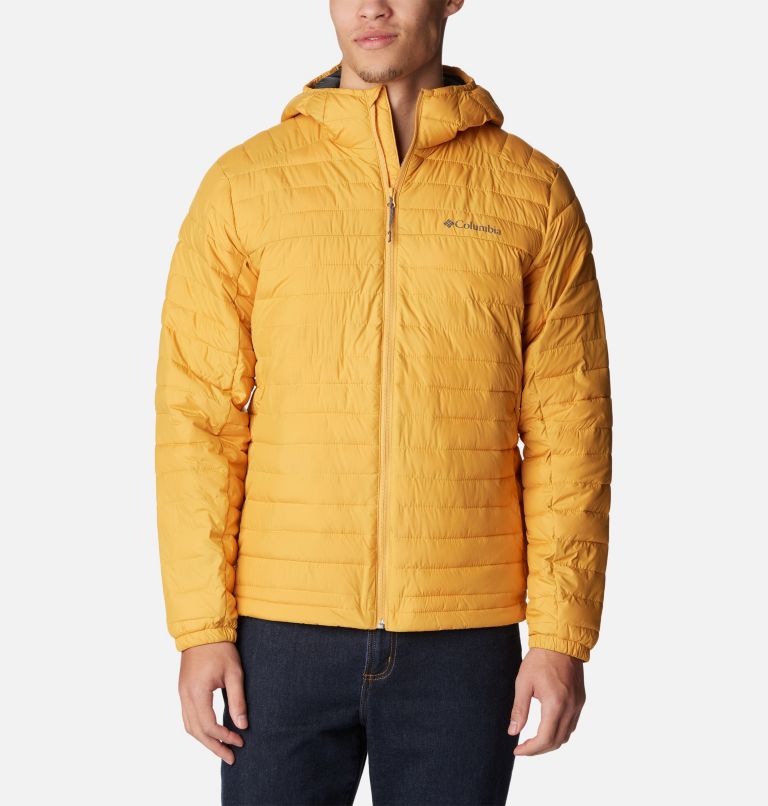Men's Silver Falls Hooded Insulated Jacket, Color: Raw Honey, image 1
