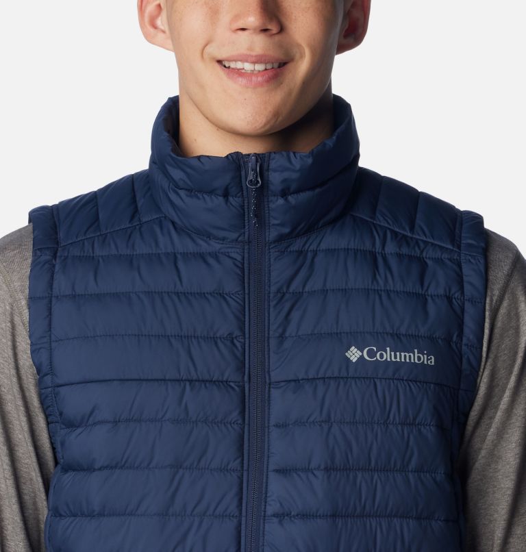 Men's Silver Falls Vest, Color: Collegiate Navy, image 4
