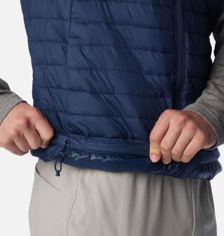 Men's Silver Falls Vest, Color: Collegiate Navy, image 6