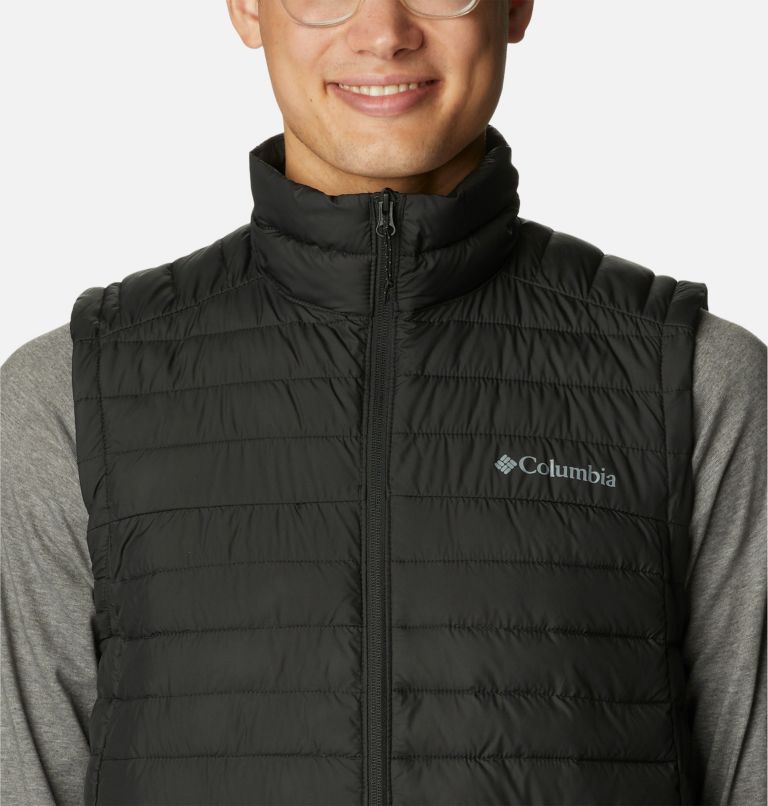Men's Silver Falls Packable Insulated Vest, Color: Black, image 4