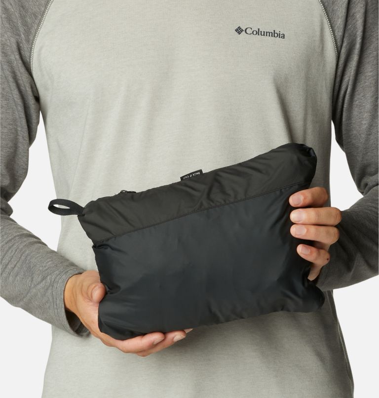 Men's Silver Falls Packable Insulated Vest, Color: Black, image 7