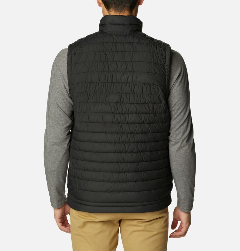 Men's Silver Falls Packable Insulated Vest, Color: Black, image 2