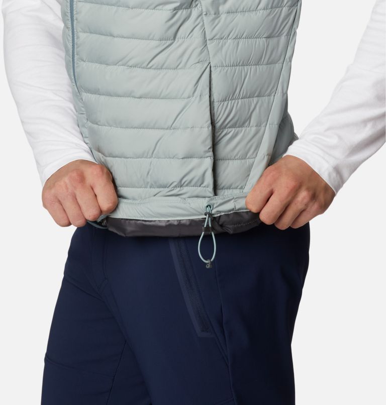 Chaleco plegable con aislamiento Silver Falls para hombre, Color: Niagara, Metal, image 6