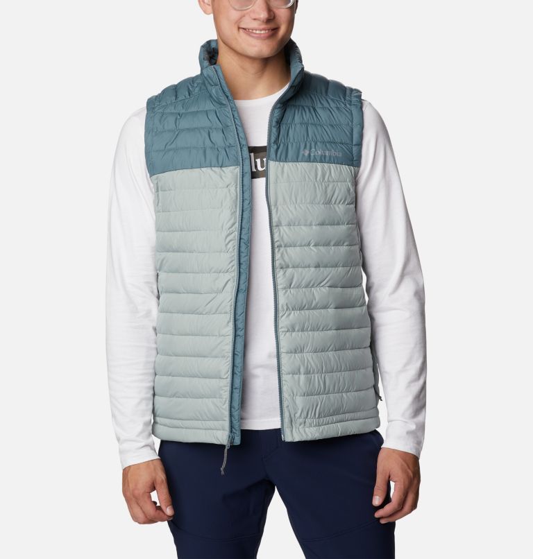 Columbia Chaleco acolchado Omni-Heat blanco para hombre