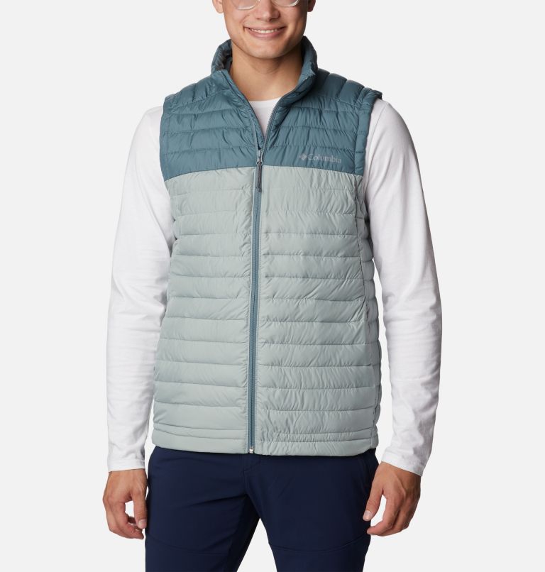 Silver hot sale vest mens