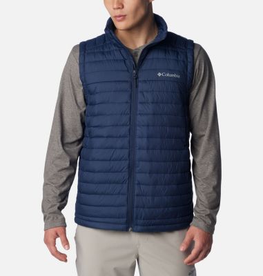 Comprar Chaleco Columbia Baratas - Powder Pass Big Hombre Gris Azules