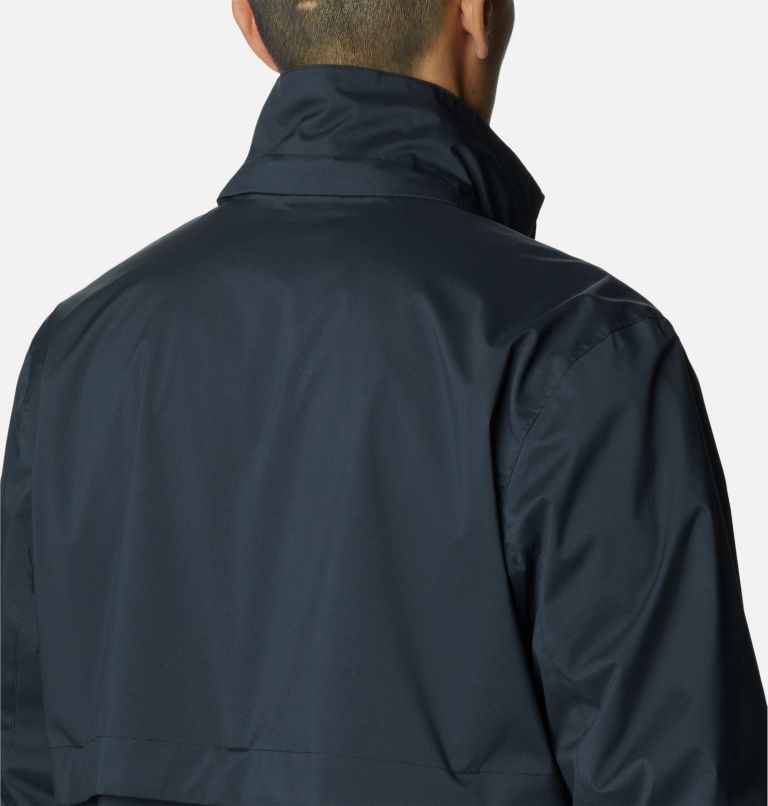 Men's Wright Lake Waterproof Jacket, Color: Black, image 7
