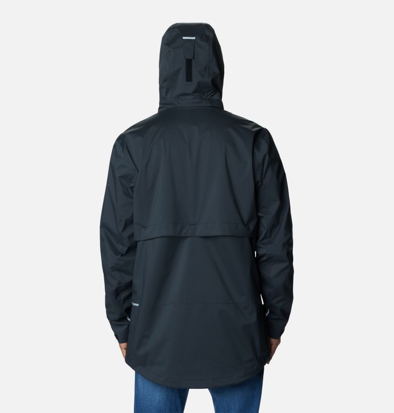 Men's Wright Lake Waterproof Jacket, Color: Black, image 2