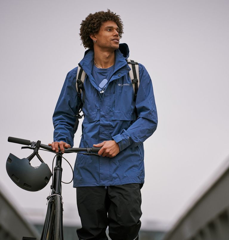 Veste Imperméable Wright Lake Homme, Color: Dark Mountain, image 10