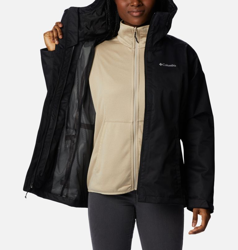 Women's Hikebound Interchange Jacket, Color: Black, image 7