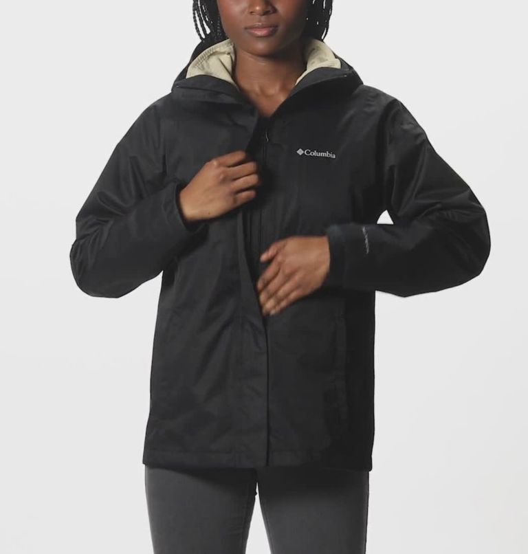 Women's Hikebound Interchange Jacket, Color: Black