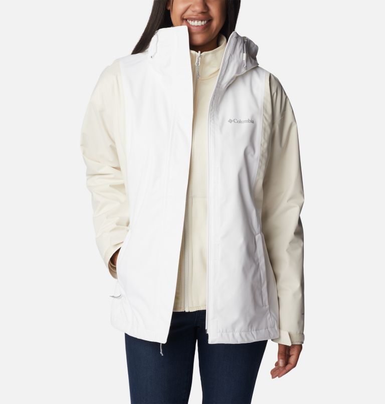 Thumbnail: Women's Hikebound Interchange Jacket, Color: White, Chalk, image 9