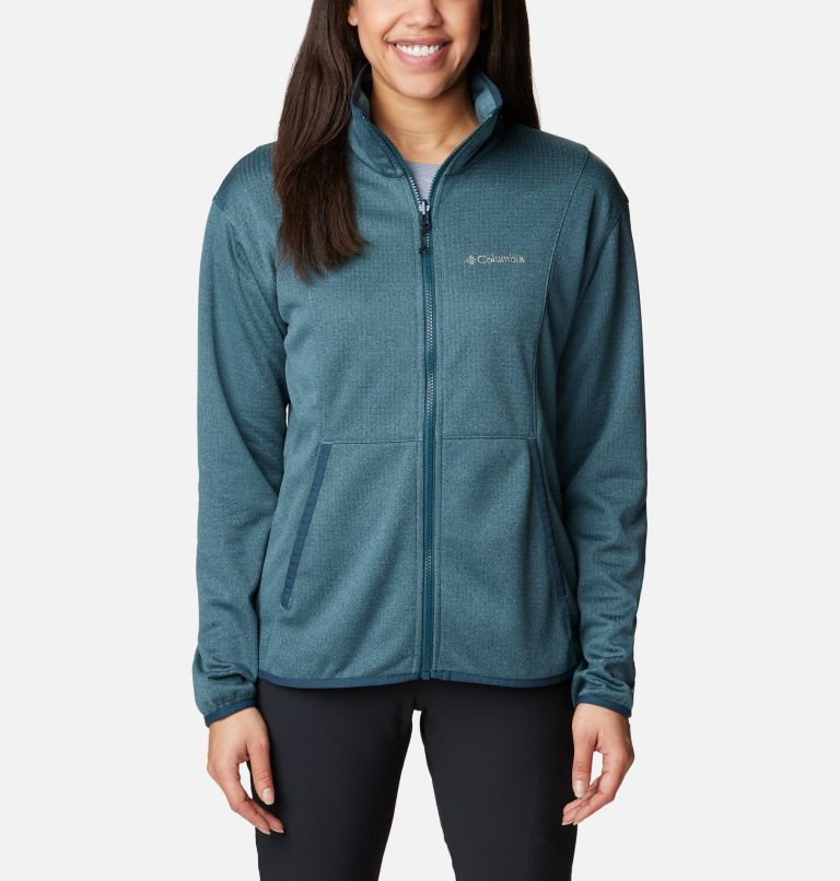 Women's Hikebound Interchange Jacket, Color: Aqua Haze, Night Wave, image 8