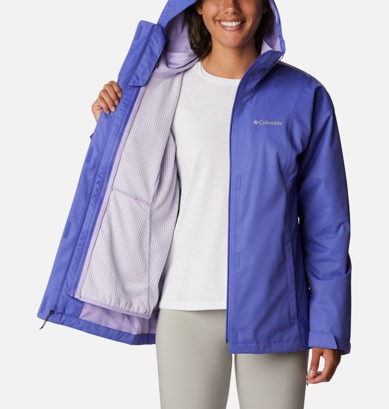 Women's Hikebound Interchange Jacket, Color: Purple Lotus, image 5