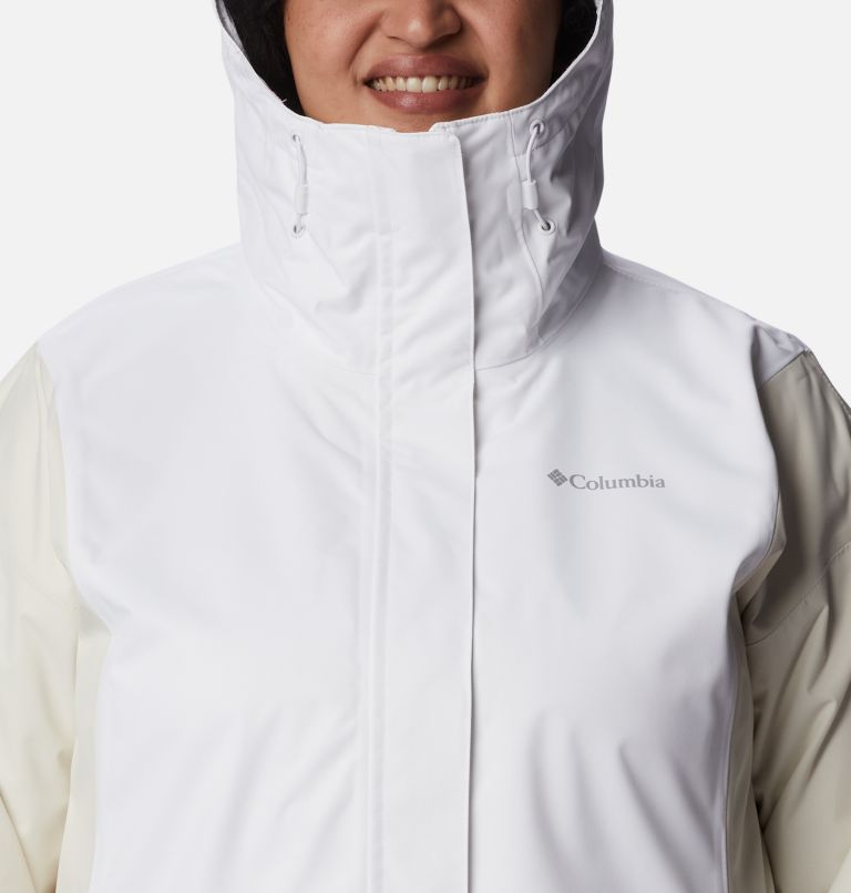 Women's Hikebound Interchange Jacket - Plus Size, Color: White, Chalk, image 4