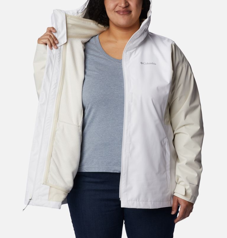 Women's Hikebound Interchange Jacket - Plus Size, Color: White, Chalk, image 5