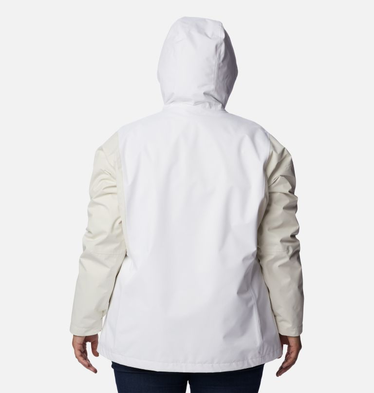 Thumbnail: Women's Hikebound Interchange Jacket - Plus Size, Color: White, Chalk, image 2