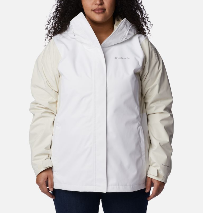 Thumbnail: Women's Hikebound Interchange Jacket - Plus Size, Color: White, Chalk, image 1