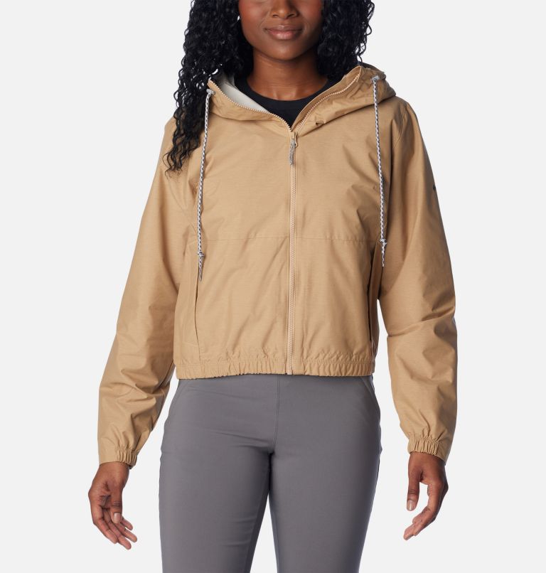 Short rain hot sale jacket womens