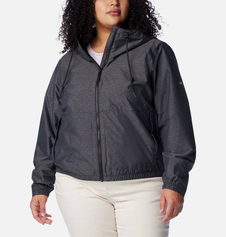 Thumbnail: Women's Lillian Ridge Short Jacket - Plus Size, Color: Black, image 1