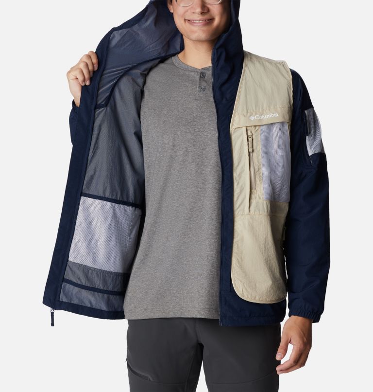Men's Spring Canyon Wind Interchange Jacket, Color: Ancient Fossil, image 5