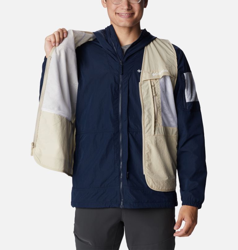 Men's Spring Canyon Wind Interchange Jacket, Color: Ancient Fossil, image 6